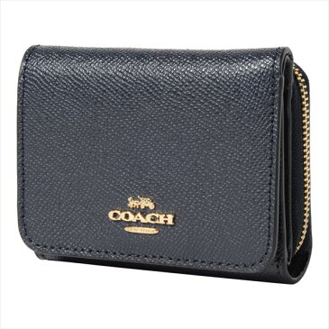 【スーパーSALEプライスダウン!】コーチ 三つ折り財布 レディース COACH Wallet ミッドナイト F37968 IMMID 【送料無料♪】 ギフト プレゼント 男性 女性 誕生日