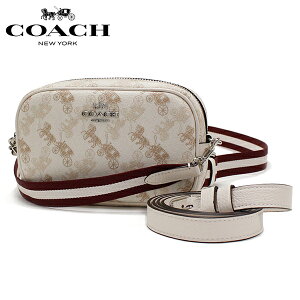 【スーパーSALE対象商品】コーチ ショルダーバッグ レディース COACH ウエストバッグ ホースアンドキャリッジ クリーム ベージュ マルチ 78603 SVQB9 【送料無料】 ギフト プレゼント 男性 女性 誕生日