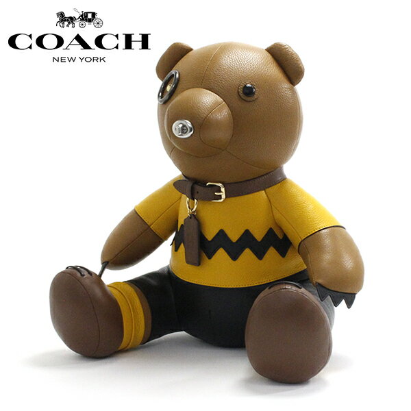 コーチ ドール レディース メンズ COACH Doll PEANUTS チャーリーブラウン ライトサドルマルチ 5408 MYC 【送料無料♪】