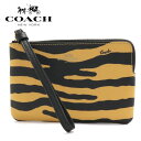 コーチ（COACH) 【GWセール開催中】コーチ ポーチ レディース COACH Pouch ハニー×ブラックマルチ C7440 IMTKC 【送料無料♪】