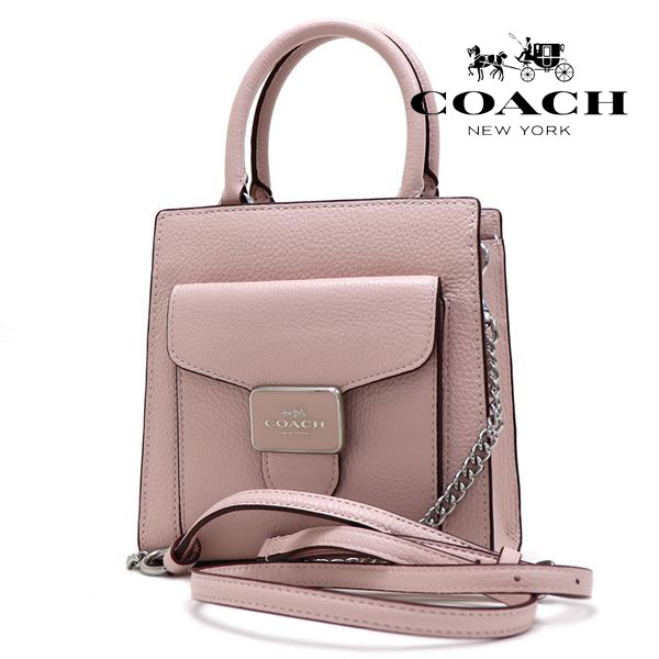 【スーパーSALE開催中】コーチ ショルダーバッグ レディース COACH 2Way ハンドバッグ アイスピンク C6778 SVNBA 【送料無料】 ギフト プレゼント 男性 女性 誕生日のサムネイル