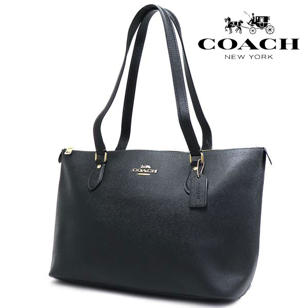 コーチ 革トートバッグ レディース 【プレセール開催中】コーチ トートバッグ レディース COACH ラグジュアリー クロスグレーン レザー ブラック CH285 IMBLK 【送料無料】