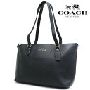 コーチ 革トートバッグ レディース 【お買い物マラソンセール開催中】コーチ トートバッグ レディース COACH ラグジュアリー クロスグレーン レザー ブラック CH285 IMBLK 【送料無料】