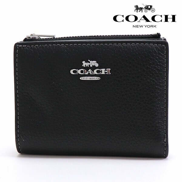 コーチ 二つ折り財布 レディース 【プレセール開催中】コーチ 二つ折り財布 レディース COACH Wallet ビルフォード ウォレット ブラック CM315 SVDTV 【送料無料♪】 ギフトラッピング無料