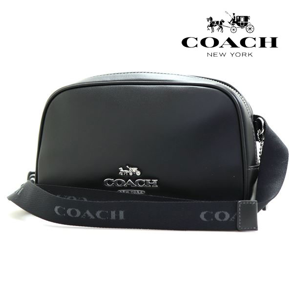 【お買い物マラソンセール開催中】コーチ ボディバッグ レディース COACH ペース ベルト バッグ ブラック CR136 SV/BK 【送料無料】