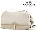 【GWセール開催中】コーチ ボディバッグ レディース COACH ペース ベルト バッグ チョーク CR136 SV/HA 【送料無料】