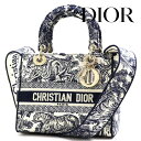 クリスチャンディオール ハンドバッグ レディース Christian Dior 2Way ショルダーバッグ Lady D-Lite バッグ ミディアム マルチカラー M0565OTDT 808 【送料無料】