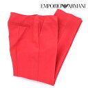 エンポリオアルマーニ パンツ レディース EMPORIO ARMANI レッド 0NP42T 0M004 318 40 【送料無料♪】