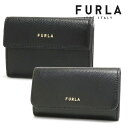 【お買い物マラソンセール開催中】セットでお得 フルラ 三つ折り財布 キーケース レディース FURLA Wallet key case ブラック PCY9UNO BX0609 1002S RAC5UNO BX0609 1002S 【送料無料♪】