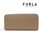 【お買い物マラソンセール開催中！】ギフトラッピング無料 フルラ 長財布 レディース FURLA Wallet ラウンドファスナー BABYLON バビロン ジップ アラウンド スリム グレージュ ベージュ PCX8UNO B30000 1569S 【送料無料♪】