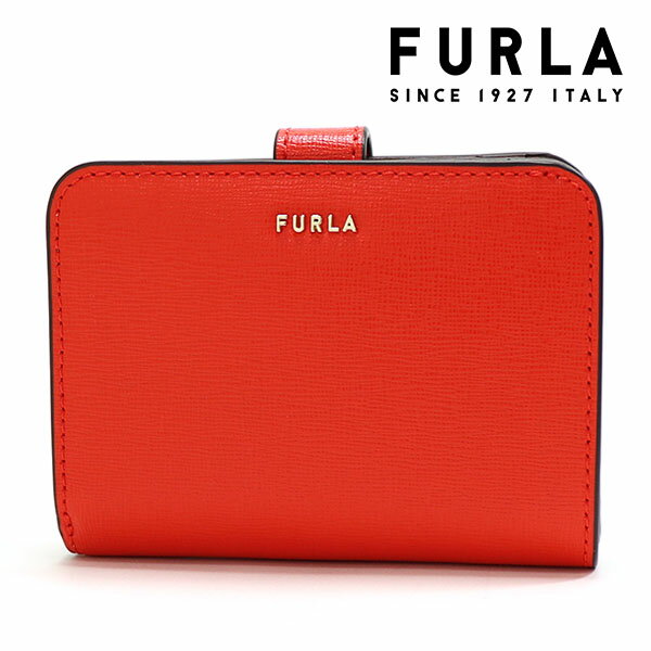 フルラ 二つ折り財布 レディース ギフトラッピング無料 フルラ 二つ折り財布 レディース FURLA Wallet サフィアーノレザー スモール コンパクト ウォレット バビロン BABYLON レッド系 PCY0UNO B30000 1670S 【送料無料♪】