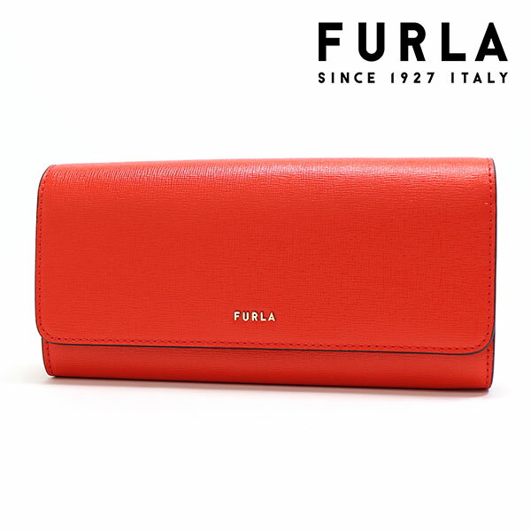 【スーパーSALE開催中】ギフトラッピング無料 フルラ 二つ折り長財布 レディース FURLA Wallet サフィアーノレザー CONTINENTAL WALLET コンチネンタルウォレット バビロン BABYLON レッド系 PCY2UNO B30000 1670S 【送料無料♪】