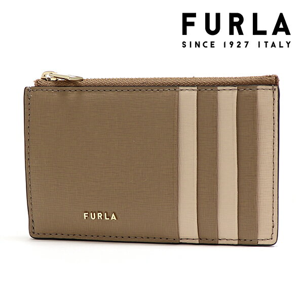 【プレセール開催中】ギフトラッピング無料 フルラ カードケース レディース FURLA card case サフィアーノレザー ミディアム カード コインケース バビロン BABYLON グレー WP00088 B30000 1478S 【送料無料♪】のサムネイル