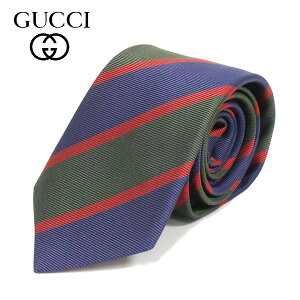 ギフトラッピング無料 グッチ ネクタイ メンズ シルク GUCCI タイ ストライプ 544623 4E002 4067 【送料無料♪】 ギフト プレゼント 男性 女性 誕生日 父の日 特集