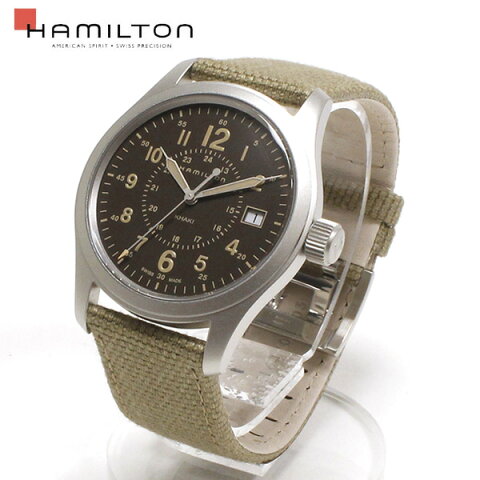 ハミルトン 腕時計 メンズ HAMILTON Khaki Field カーキ フィールド ブラウン 時計 H68201993 【送料無料】 ギフト プレゼント 男性 女性 誕生日