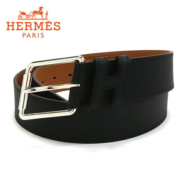 エルメス ベルト メンズ HERMES Belt NOIR×NOIR ブラック 074490CK AA 90 【送料無料♪】のサムネイル