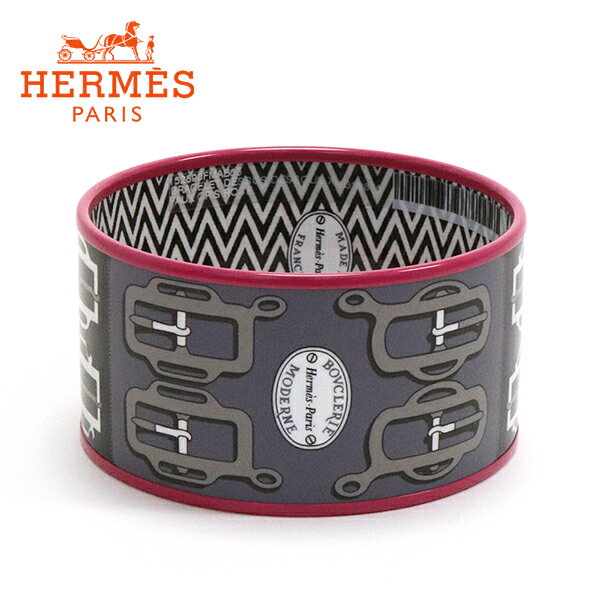 エルメスのブレスレット（レディース） エルメス ブレスレット レディース HERMES Bracelet FAUX GRIS×ROSE 152890FM AB 65 【送料無料♪】