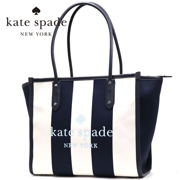 ケイトスペード トートバッグ レディース 【スプリングセール開催中】ケイトスペード トートバッグ レディース kate spade ストライプ K6081 960 【送料無料】