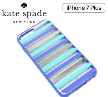 【GWセール！】ケイトスペード スマホケース レディース iPhone8 Plus iPhone7 Plus Kate Spade Smartphone Case ブルー系マルチ WIRU0591 408 【送料無料♪】