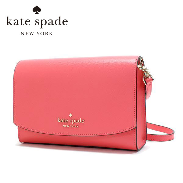 ケイトスペード ショルダーバッグ レディース 2way ハンドバッグ Kate Spade コンバーチブル クロスボディー カーソン レザー ピンク WKR00119 391 