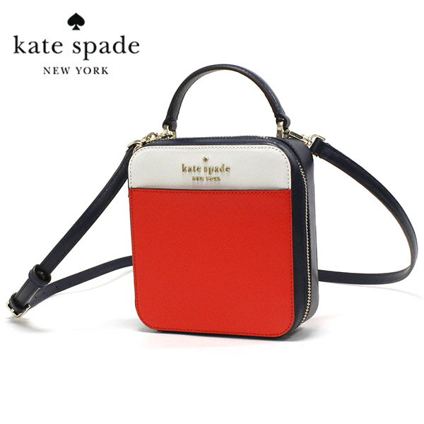 【スプリングセール開催中】ケイトスペード ショルダーバッグ レディース ハンドバッグ 2way Kate Spade バニティ クロスボディー デイジー カラーブロック レザー レッドマルチ WKR00309 645 【送料無料】