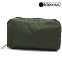 【アフターセール】 レスポートサック ポーチ レディース メンズ LeSportsac pouch コスメケース オリーブ 6511 LA60 【送料無料♪】