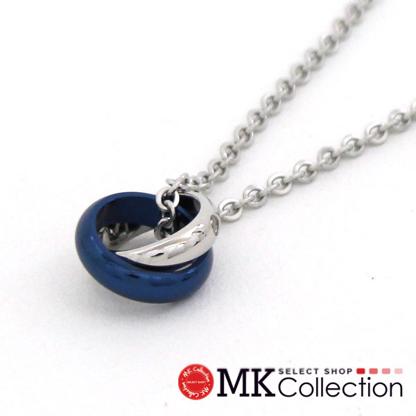 【アフターセール】 ライオンハート ネックレス メンズ 正規品 LION HEART アクセサリー LH-1 PAIR LINE ペアライン ダブルリングネック...