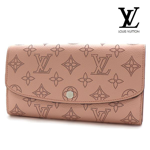 ルイヴィトン 二つ折り長財布 レディース LOUIS VUITTON Wallet ポルトフォイユ・イリス マグノリア(ピンク系) M60145 【送料無料♪】 ギフトラッピング無料