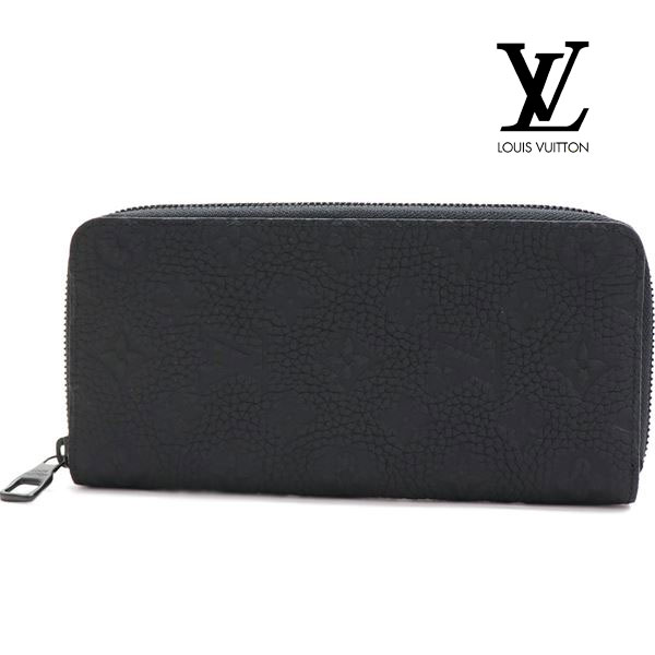 ギフトラッピング無料 ヴィトン 長財布 メンズ LOUIS VUITTON Wallet ラウンドファスナー ジッピーウォレット・ヴェルティカル ブラック M69047 【送料無料♪】 【SN】