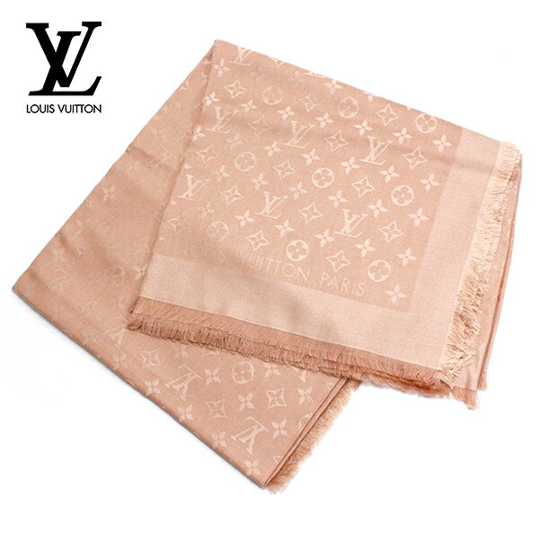 ギフトラッピング無料 ルイヴィトン ショール ストール レディース LOUIS VUITTON shawl Natural M74441 【送料無料♪】 【SN】