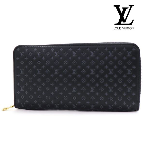 ルイヴィトン 長財布 レディース LOUIS VUITTON Wallet ラウンドファスナー カーフレザー ジッピー・ウォレット ブラック M82233 【送料無料♪】 ギフトラッピング無料