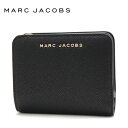 【GWセール開催中】ギフトラッピング無料 マークジェイコブス 二つ折り財布 レディース MARC JACOBS Wallet デイリー レザー ブラック M0016993 010 【送料無料♪】