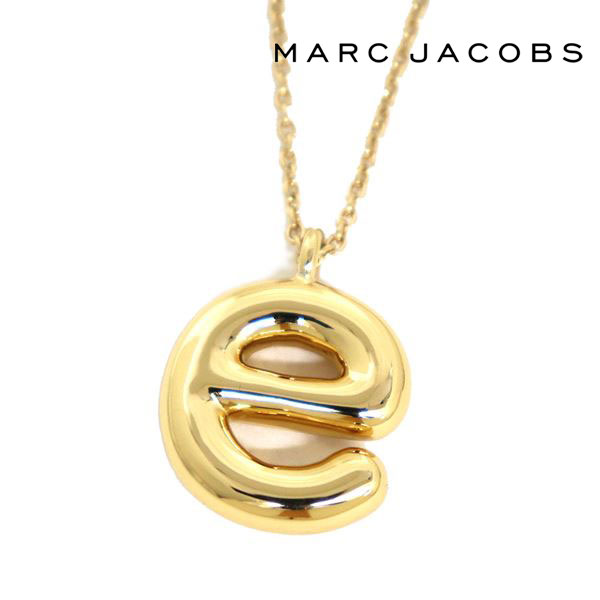 【スプリングセール開催中】マークジェイコブス ネックレス レディース MARC JACOBS アクセサリー BUBBLY E PENDANT GOLD イニシャル M0014752 710 【送料無料♪】