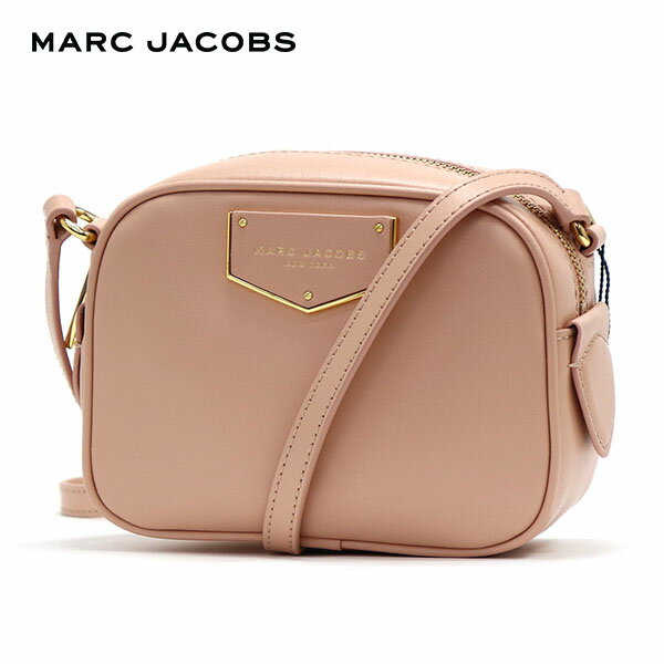 【お買い物マラソンセール開催中】マークジェイコブス ショルダーバッグ レディース MARC JACOBS クロスボディー ボイジャー レザー プレート ロゴ スクエア ピンク M0015676 253 【送料無料】