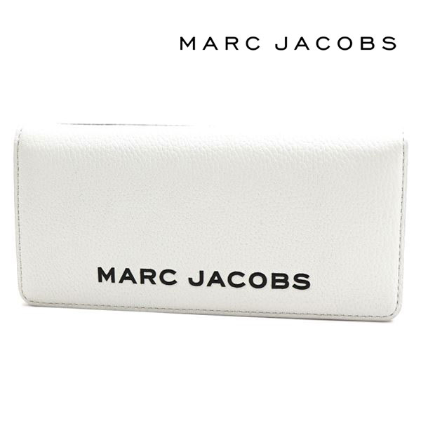 【プレセール開催中】ギフトラッピング無料 マークジェイコブス 二つ折り長財布 レディース MARC JACOBS Wallet コットンマルチ M0017063 164 【送料無料♪】