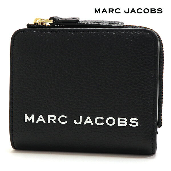 マークジェイコブス 財布（レディース） マークジェイコブス 二つ折り財布 レディース MARC JACOBS Wallet ミニ財布 コンパクト ブラック M0017140 001 【送料無料♪】 ギフトラッピング無料