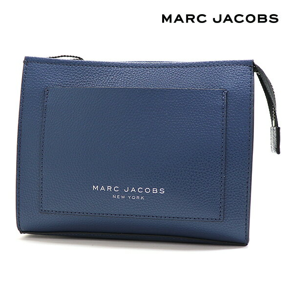 マークジェイコブス ポーチ（レディース） 【スーパーSALE開催中】マークジェイコブス ポーチ レディース MARC JACOBS Pouch ブルー S202L01PF22 419 【送料無料♪】 ギフトラッピング無料