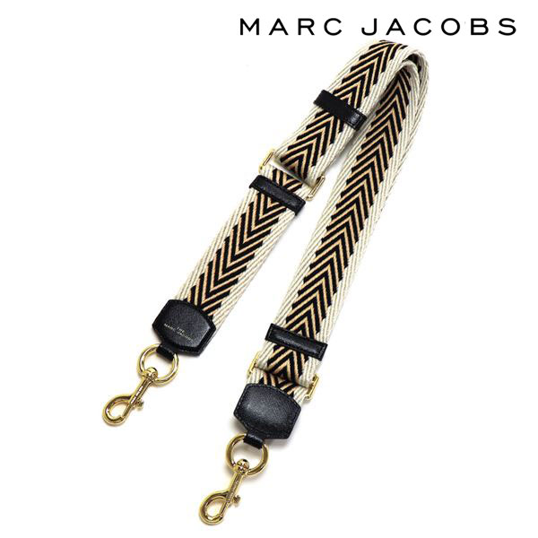 【スーパーセール開催中】マークジェイコブス ショルダーストラップ レディース MARC JACOBS Shoulder Strap ショルダーベルト ブラック マルチ S306M02PF21 002 ギフトラッピング無料のサムネイル