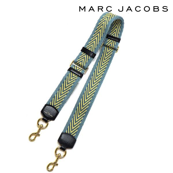 マークジェイコブス ショルダーストラップ レディース MARC JACOBS Shoulder Strap ショルダーベルト ブルーミラージュマルチ ゴールド S306M02PF21 425 ギフトラッピング無料