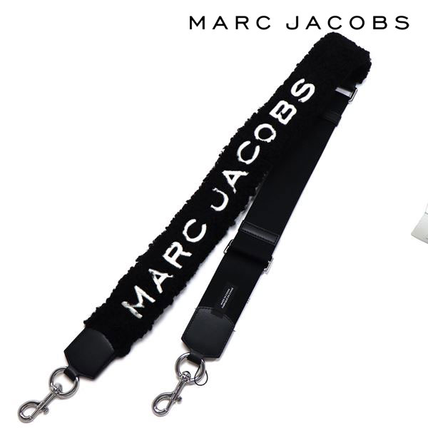 【GWセール開催中】マークジェイコブス ショルダーストラップ レディース MARC JACOBS Shoulder Strap ショルダーベルト ブラック S353M01RE21 001 ギフトラッピング無料