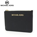 【お買い物マラソンセール開催中】マイケルコース コインケース レディース MICHAEL KORS coin purse ブラック 35F7GTVU1L BLA...