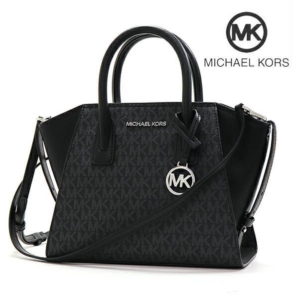 【スプリングセール開催中】マイケルコース ハンドバッグ レディース MICHAEL KORS 2Way ショルダーバッグ ブラック 35F1S4VM2B BLACK 【送料無料】