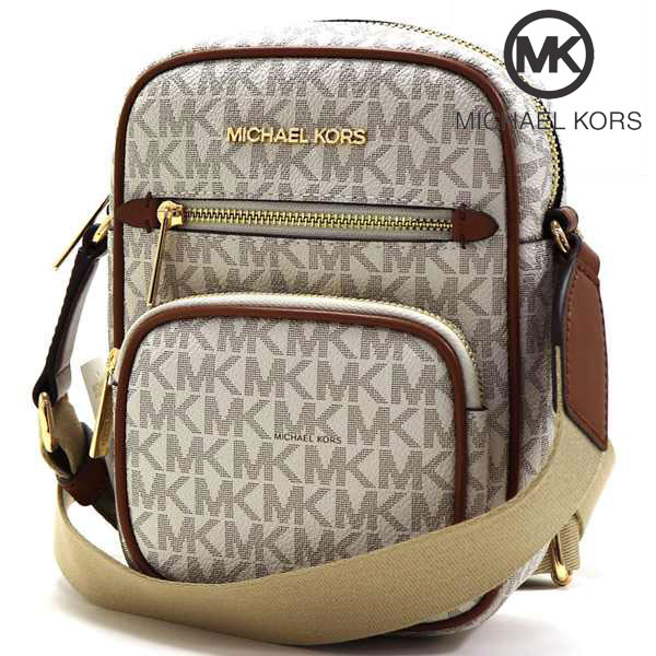 Rakuten - 【お買い物マラソンセール開催中！】 マイケルコース ショルダーバッグ レディース MICHAEL KORS バニラ 35T4GTTC6B VANILLA 【送料無料】
