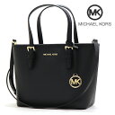 【GWセール開催中】マイケルコース トートバッグ レディース MICHAEL KORS 2Way ショルダーバッグ ジェット セット トラベル レザー ブラック 35T9GTVT0L BLACK 【送料無料】