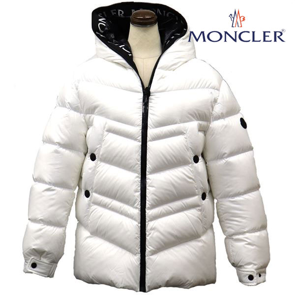 モンクレール ダウンジャケット レディース MONCLER アウター ホワイト 1A000 22 68950 032  冬物アイテム