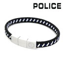 ポリス ブレスレット メンズ 【お買い物マラソンセール開催中】ポリス ブレスレット メンズ 国内正規品 POLICE アクセサリー ブラック×ブルー GB0034001 【送料無料♪】