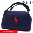 【訳あり品】 ポロ ラルフローレン ランチバッグ レディース メンズ Polo Ralph Lauren ハンドバッグ ネイビー 9AR078 BCV 【送料無...