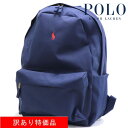 【訳あり品】 ポロ ラルフローレン リュック レディース メンズ Polo Ralph Lauren バックパック バッグ ネイビー 9AR151 BCV 【送料無料】