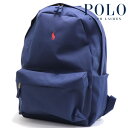 【超ポイントバック祭】 ポロ ラルフローレン リュック レディース メンズ Polo Ralph Lauren バックパック バッグ ネイビー 9AR151 BCV 【送料無料】