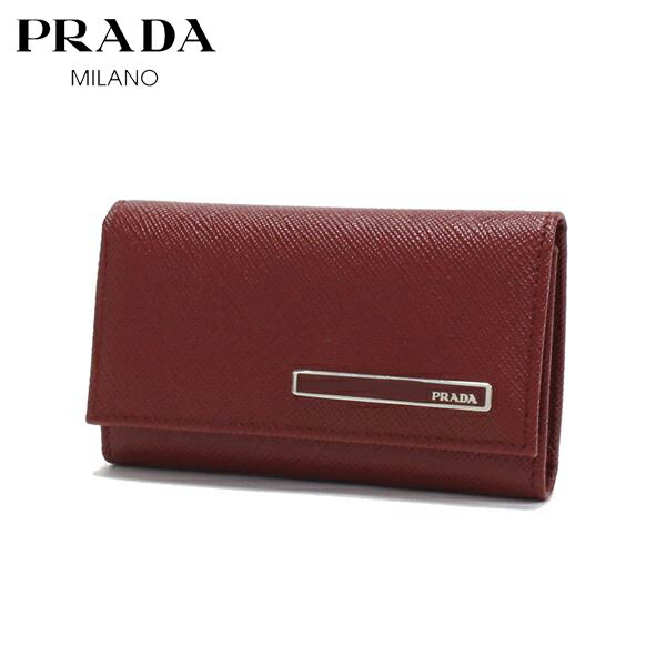 【母の日特集】 プラダ キーケース レディース PRADA key case レッド 1PG222 2DAG F0041 【送料無料♪】 ギフト プレゼント 男性 女性 誕生日